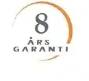 8 ÅRS GARANTI